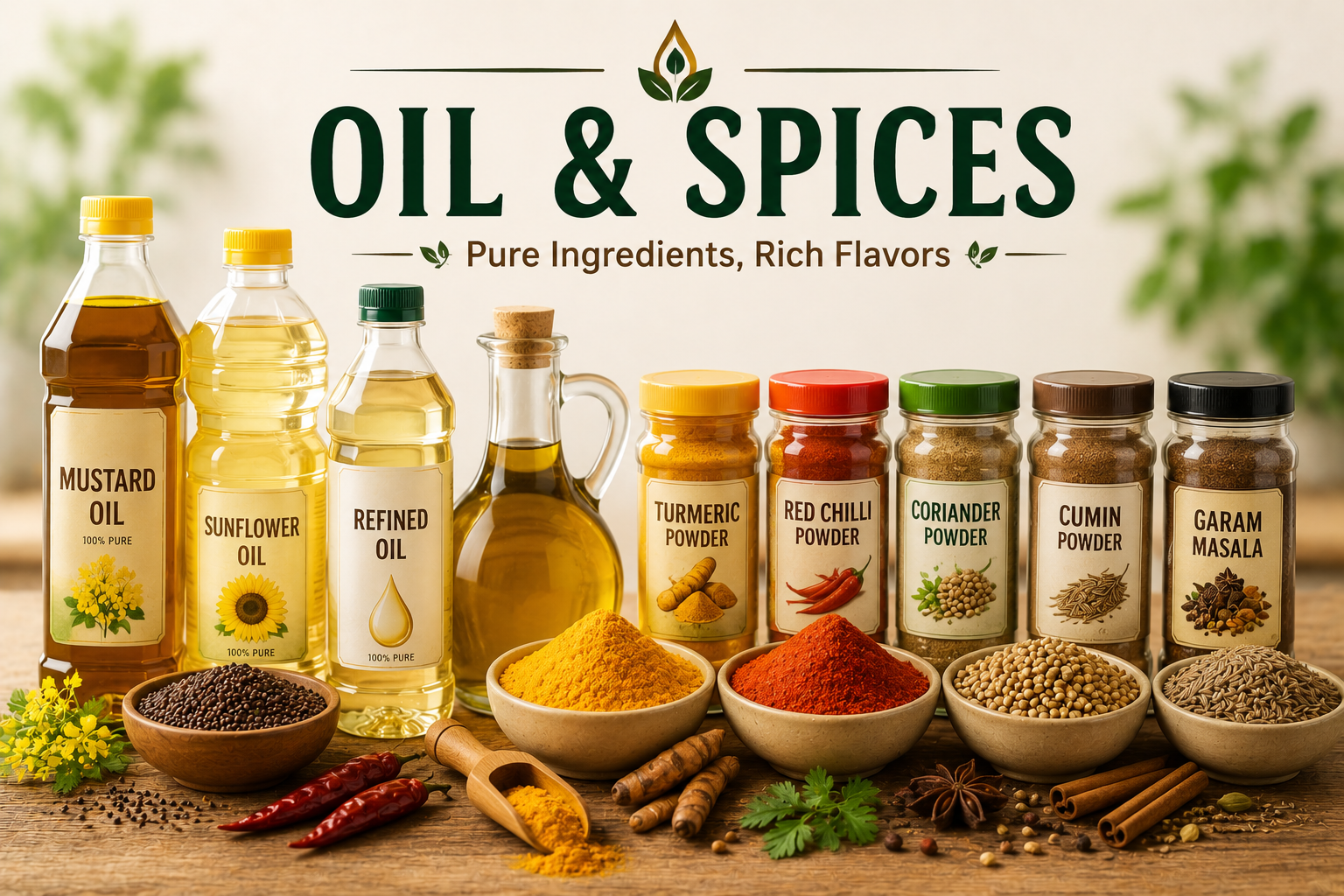 Oil & Spices